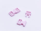 B101 8×16mm Mini Side Release Plastic Buckles Doll Sewing Supplies 2 Pairs