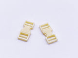 B101 8×16mm Mini Side Release Plastic Buckles Doll Sewing Supplies 2 Pairs