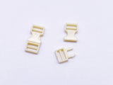 B101 8×16mm Mini Side Release Plastic Buckles Doll Sewing Supplies 2 Pairs