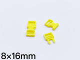 B101 8×16mm Mini Side Release Plastic Buckles Doll Sewing Supplies 2 Pairs