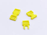 B101 8×16mm Mini Side Release Plastic Buckles Doll Sewing Supplies 2 Pairs