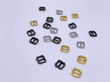 B108 Tiny Mini Buckles 6mm Doll Sewing Notion Supply For 12" Fashion Dolls Like FR PP Blythe BJD Doll Clothes Making