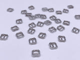 B108 Tiny Mini Buckles 6mm Doll Sewing Notion Supply For 12" Fashion Dolls Like FR PP Blythe BJD Doll Clothes Making