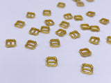 B108 Tiny Mini Buckles 6mm Doll Sewing Notion Supply For 12" Fashion Dolls Like FR PP Blythe BJD Doll Clothes Making