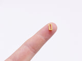 B112 Tiny Long Rectangle 4mm 6mm Tiny Mini Buckles Doll Sewing Doll Craft Supply