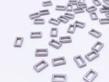 B112 Tiny Long Rectangle 4mm 6mm Tiny Mini Buckles Doll Sewing Doll Craft Supply