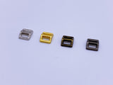 B114 3mm Super Tiny Mini Convex Buckles Doll Sewing Doll Craft Supply Doll Clothes Making