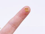 B120 Tiny Square 6×5.5mm Buckles Sewing Craft Belt Purse Coat Doll Clothes Making