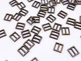 B120 Tiny Square 6×5.5mm Buckles Sewing Craft Belt Purse Coat Doll Clothes Making