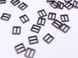 B120 Tiny Square 6×5.5mm Buckles Sewing Craft Belt Purse Coat Doll Clothes Making