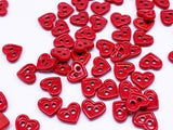 B121 Small/Large Heart Buttons Micro Mini Buttons Tiny Buttons Doll Sewing Notion Supply For 12" Fashion Dolls Like FR PP Blythe BJD