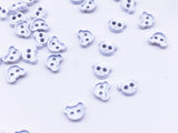 B124 Bear Head 5mm Micro Mini Buttons  Buttons Tiny Buttons Doll Sewing Craft Supplies