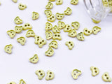 B124 Bear Head 5mm Micro Mini Buttons  Buttons Tiny Buttons Doll Sewing Craft Supplies