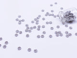 B125 Cute Paws Buttons 5mm Micro Mini Buttons Flower Buttons Tiny Buttons Doll Sewing Supply