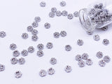 B125 Cute Paws Buttons 5mm Micro Mini Buttons Flower Buttons Tiny Buttons Doll Sewing Supply