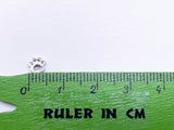 B125 Cute Paws Buttons 5mm Micro Mini Buttons Flower Buttons Tiny Buttons Doll Sewing Supply