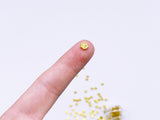B125 Cute Paws Buttons 5mm Micro Mini Buttons Flower Buttons Tiny Buttons Doll Sewing Supply