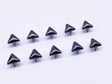 B128 Triangle Shape 6mm Mini Craft Studs Sewing Craft Doll Clothes Making Sewing