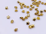 B130 Little Star Shape 5mm  Shank Buttons Micro Mini Buttons Tiny Buttons Doll Sewing Craft Notions