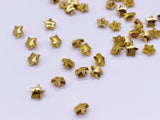 B130 Little Star Shape 5mm  Shank Buttons Micro Mini Buttons Tiny Buttons Doll Sewing Craft Notions