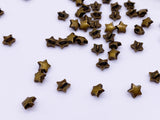 B130 Little Star Shape 5mm  Shank Buttons Micro Mini Buttons Tiny Buttons Doll Sewing Craft Notions