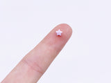 B130 Little Star Shape 5mm  Shank Buttons Micro Mini Buttons Tiny Buttons Doll Sewing Craft Notions