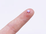 B130 Little Star Shape 5mm  Shank Buttons Micro Mini Buttons Tiny Buttons Doll Sewing Craft Notions