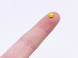 B130 Little Star Shape 5mm  Shank Buttons Micro Mini Buttons Tiny Buttons Doll Sewing Craft Notions