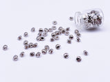 B131 Little Smiley Face 5mm Emoji Shank Buttons Micro Mini Buttons Tiny Buttons For Doll Clothes Sewing Making Supply