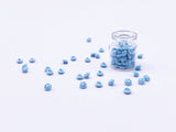 B131 Little Smiley Face 5mm Emoji Shank Buttons Micro Mini Buttons Tiny Buttons For Doll Clothes Sewing Making Supply