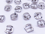 B133 Vintage Style 11×11mm Mini MetalPin Buckle Doll Clothes Sewing Craft For 12" Fashion Dolls Like FR PP Blythe BJD