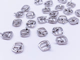 B133 Vintage Style 11×11mm Mini MetalPin Buckle Doll Clothes Sewing Craft For 12" Fashion Dolls Like FR PP Blythe BJD