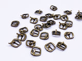 B133 Vintage Style 11×11mm Mini MetalPin Buckle Doll Clothes Sewing Craft For 12" Fashion Dolls Like FR PP Blythe BJD