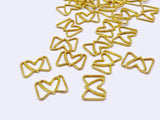 B134 Lovely Buckle With Heart 13×16mm Mini Metal Buckles Doll Clothes Sewing For 12" Fashion Dolls Like FR PP Blythe BJD