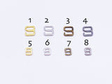 B141 Shape 9 Mini Buckles Sewing Craft Doll Clothes Making Sewing Supply For 12" Fashion Dolls Like FR PP Blythe BJD