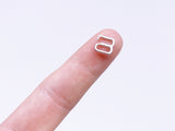B141 Shape 9 Mini Buckles Sewing Craft Doll Clothes Making Sewing Supply For 12" Fashion Dolls Like FR PP Blythe BJD