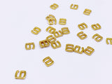 B141 Shape 9 Mini Buckles Sewing Craft Doll Clothes Making Sewing Supply For 12" Fashion Dolls Like FR PP Blythe BJD