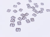 B141 Shape 9 Mini Buckles Sewing Craft Doll Clothes Making Sewing Supply For 12" Fashion Dolls Like FR PP Blythe BJD
