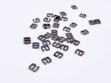 B141 Shape 9 Mini Buckles Sewing Craft Doll Clothes Making Sewing Supply For 12" Fashion Dolls Like FR PP Blythe BJD