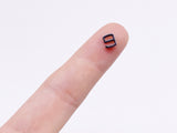 B141 Shape 9 Mini Buckles Sewing Craft Doll Clothes Making Sewing Supply For 12" Fashion Dolls Like FR PP Blythe BJD