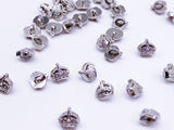 B142 Little Crown 5mm Shank Buttons Micro Mini Buttons Tiny Buttons Doll Sewing Supply Notions For 12" Fashion Dolls Like FR PP Blythe BJD