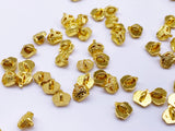B142 Little Crown 5mm Shank Buttons Micro Mini Buttons Tiny Buttons Doll Sewing Supply Notions For 12" Fashion Dolls Like FR PP Blythe BJD