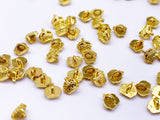 B142 Little Crown 5mm Shank Buttons Micro Mini Buttons Tiny Buttons Doll Sewing Supply Notions For 12" Fashion Dolls Like FR PP Blythe BJD