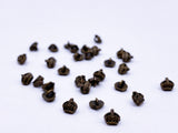 B142 Little Crown 5mm Shank Buttons Micro Mini Buttons Tiny Buttons Doll Sewing Supply Notions For 12" Fashion Dolls Like FR PP Blythe BJD