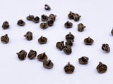 B142 Little Crown 5mm Shank Buttons Micro Mini Buttons Tiny Buttons Doll Sewing Supply Notions For 12" Fashion Dolls Like FR PP Blythe BJD