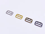 B144 Long Square 7.5mm ×11mm Mini Buckles Sewing Craft Doll Clothes Making For 12" Fashion Dolls Like FR PP Blythe BJD