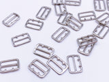 B144 Long Square 7.5mm ×11mm Mini Buckles Sewing Craft Doll Clothes Making For 12" Fashion Dolls Like FR PP Blythe BJD