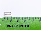 B144 Long Square 7.5mm ×11mm Mini Buckles Sewing Craft Doll Clothes Making For 12" Fashion Dolls Like FR PP Blythe BJD