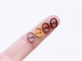 B146 Oval Shape 8×10mm Mini Metal Buckles Doll Sewing Supplies Doll Clothes Craft Notions