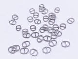 B146 Oval Shape 8×10mm Mini Metal Buckles Doll Sewing Supplies Doll Clothes Craft Notions